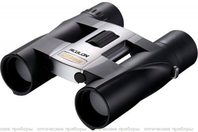 Бинокль Nikon Aculon A30 8x25 серебристый